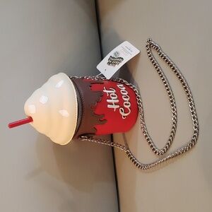 Hot Cocoa shaped purse NEW